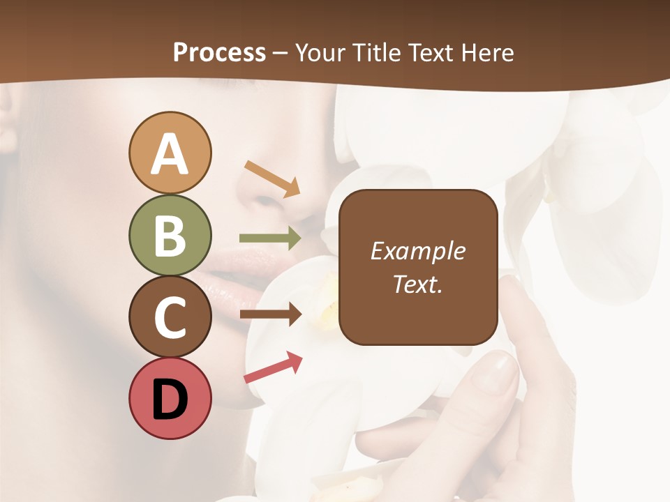 White Head Cosmetics PowerPoint Template