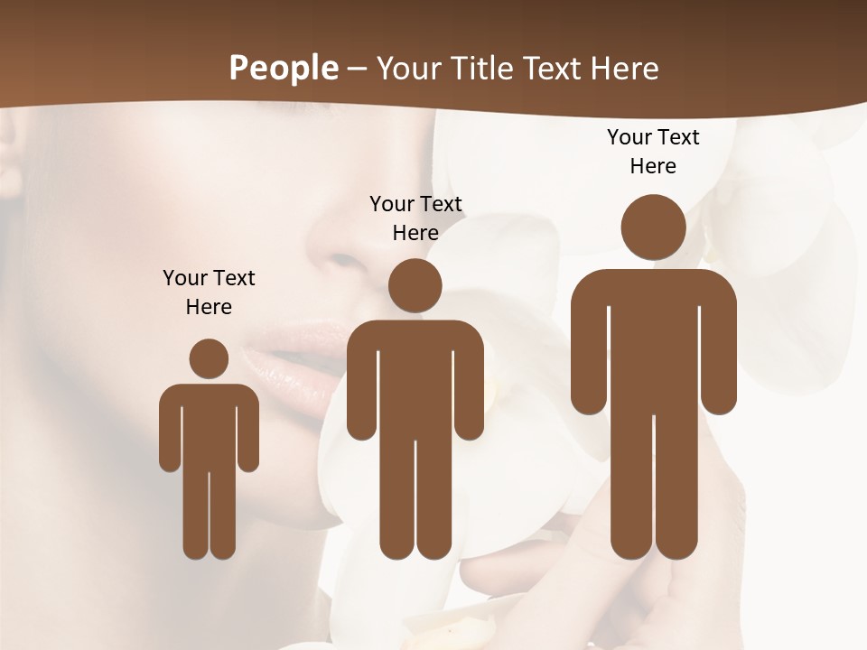 White Head Cosmetics PowerPoint Template