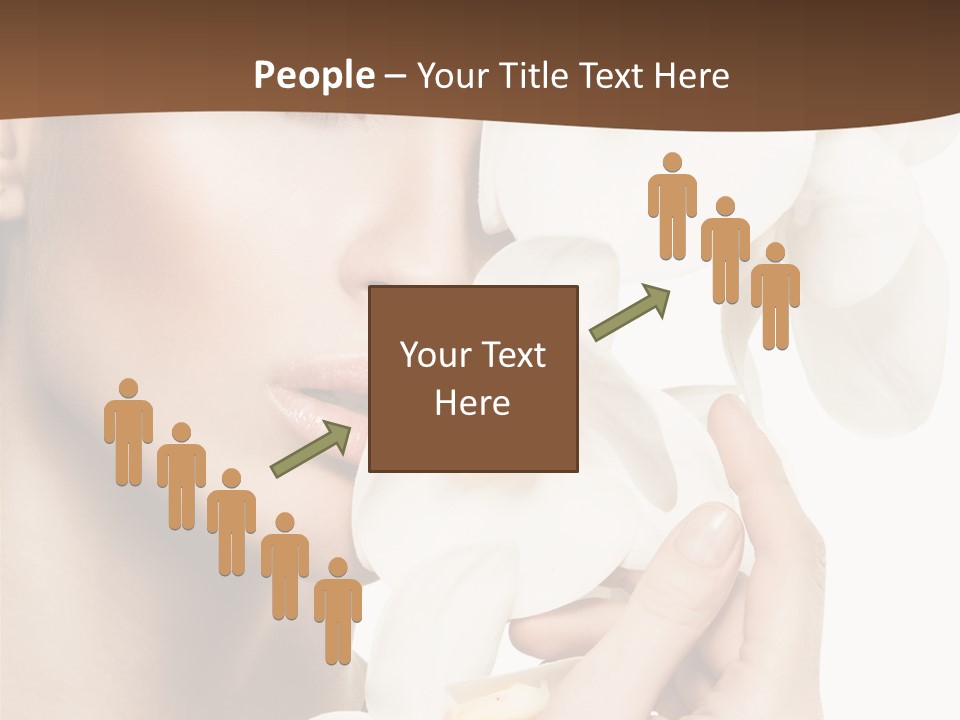 White Head Cosmetics PowerPoint Template