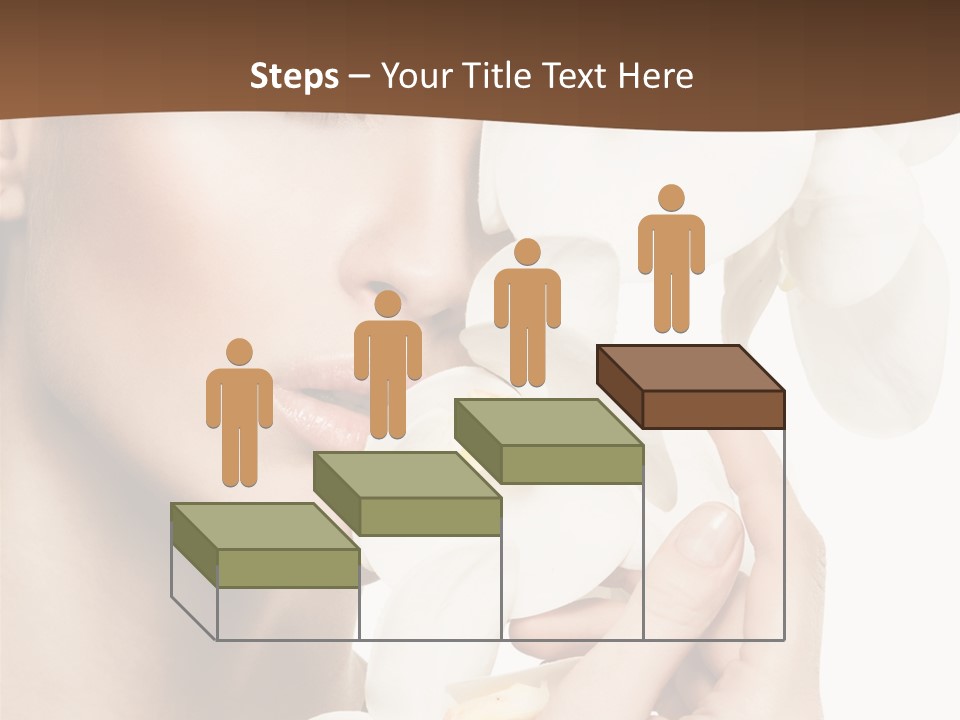 White Head Cosmetics PowerPoint Template