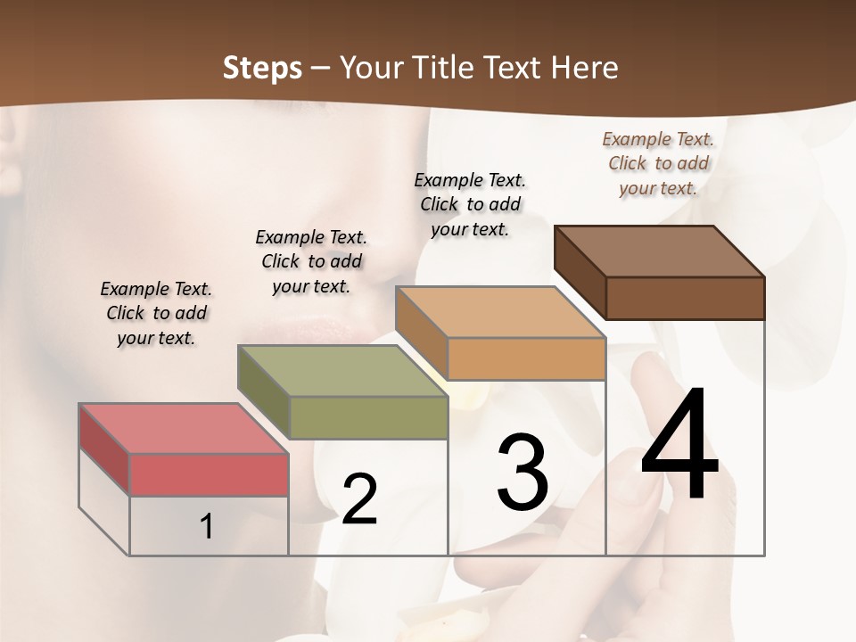 White Head Cosmetics PowerPoint Template