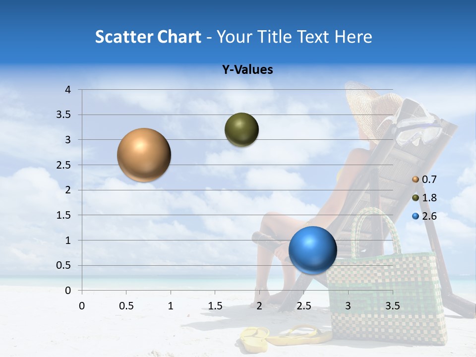 Sandals Sit Tropical PowerPoint Template
