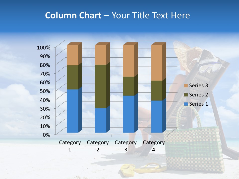 Sandals Sit Tropical PowerPoint Template