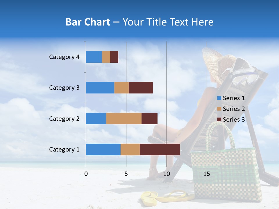 Sandals Sit Tropical PowerPoint Template