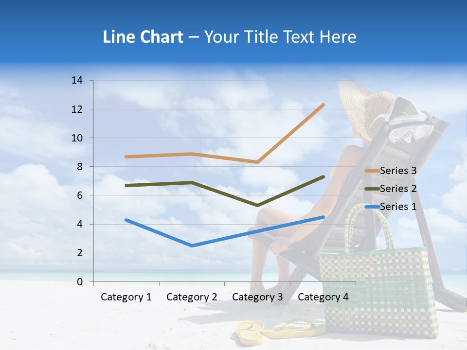 Sandals Sit Tropical PowerPoint Template