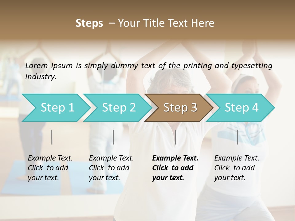 Foreground Retirement Pretty PowerPoint Template