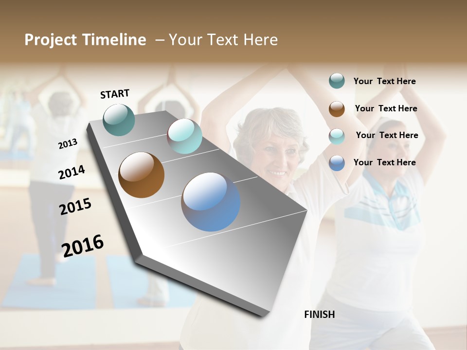 Foreground Retirement Pretty PowerPoint Template
