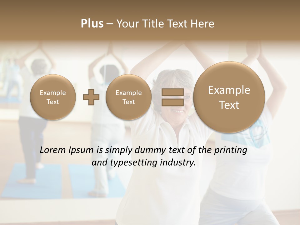 Foreground Retirement Pretty PowerPoint Template