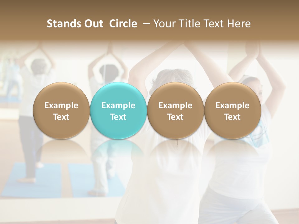 Foreground Retirement Pretty PowerPoint Template