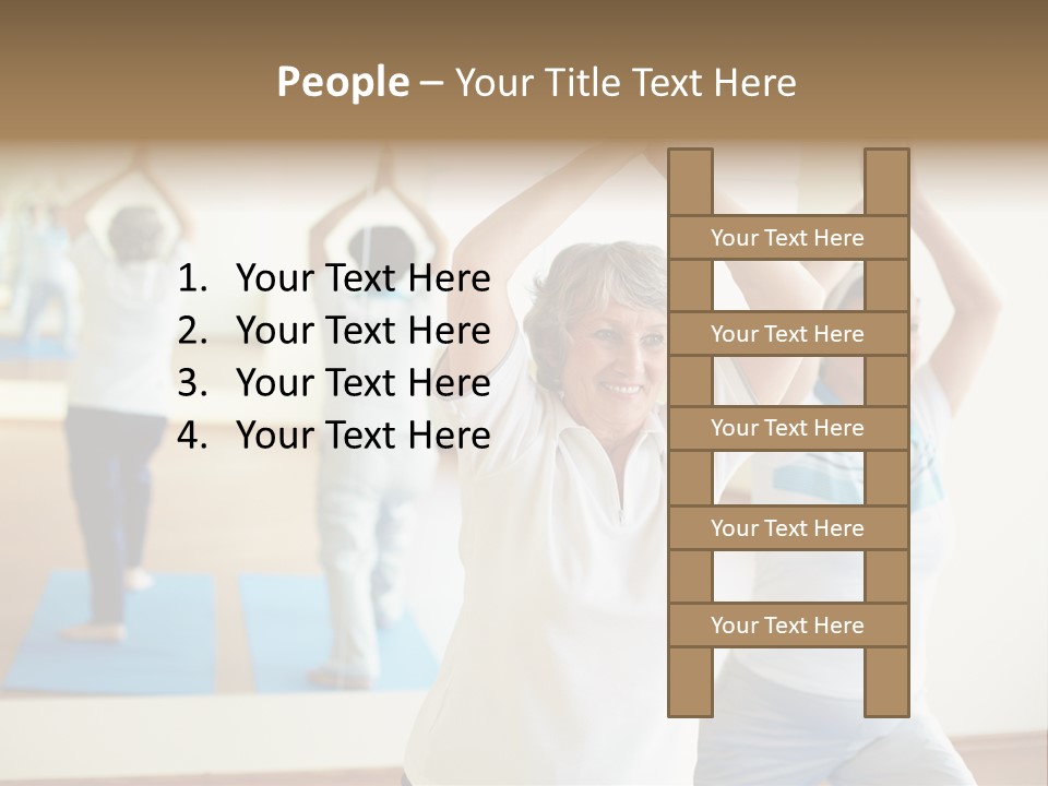 Foreground Retirement Pretty PowerPoint Template