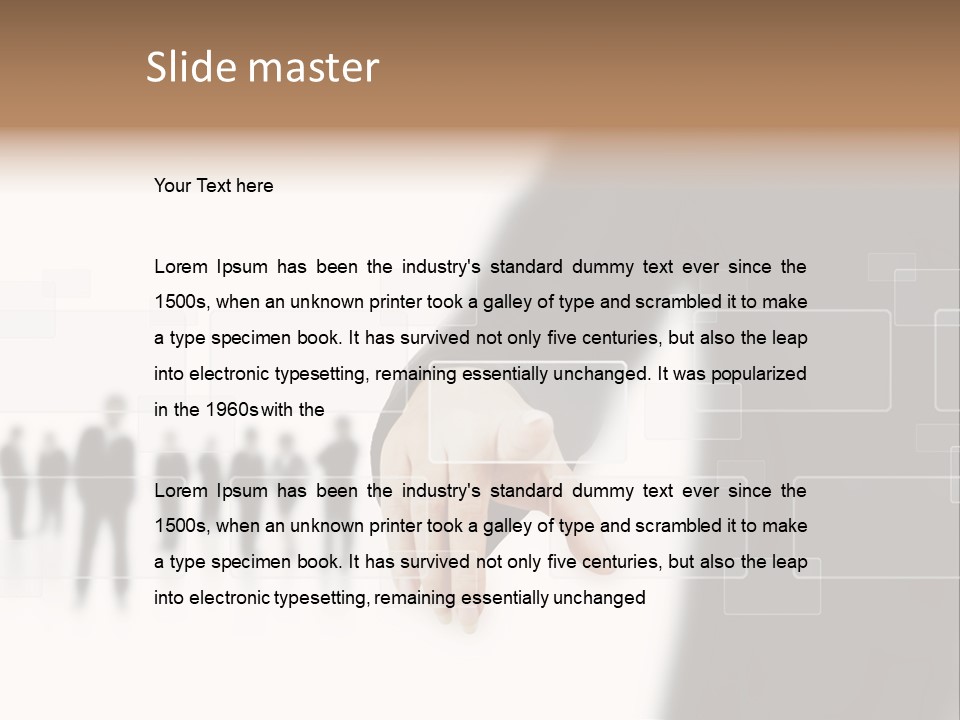 Metaphor Press Choose PowerPoint Template