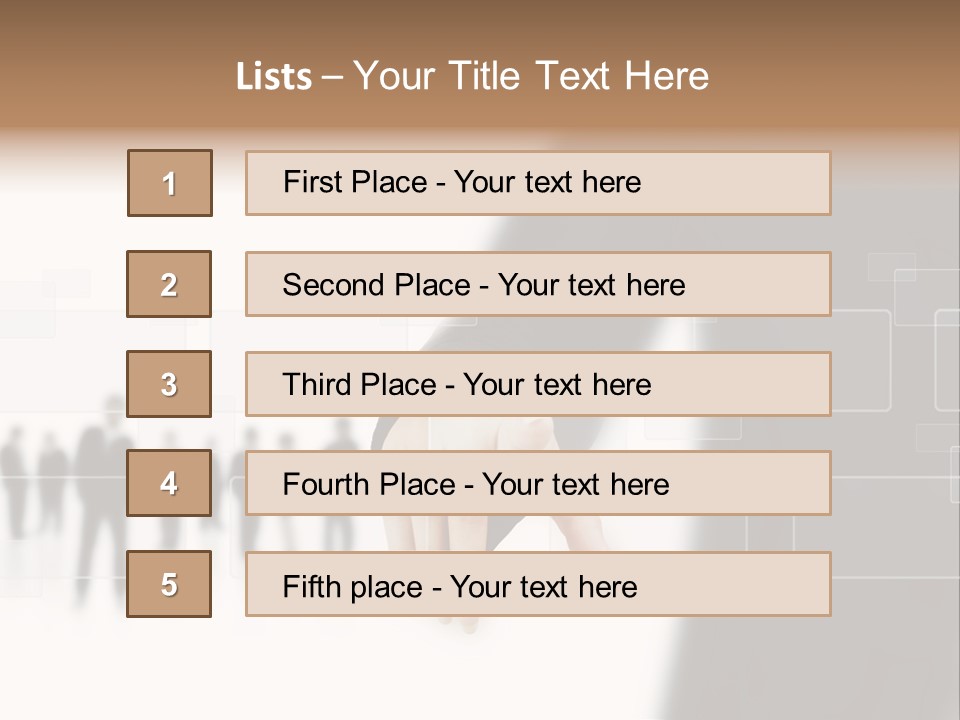 Metaphor Press Choose PowerPoint Template