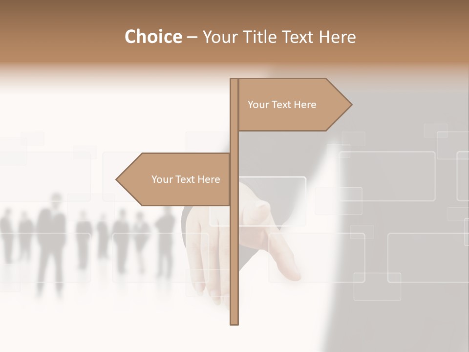 Metaphor Press Choose PowerPoint Template
