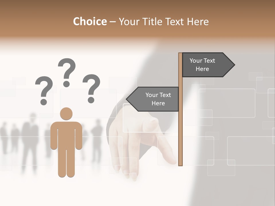 Metaphor Press Choose PowerPoint Template