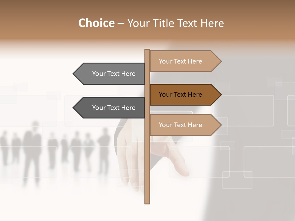 Metaphor Press Choose PowerPoint Template