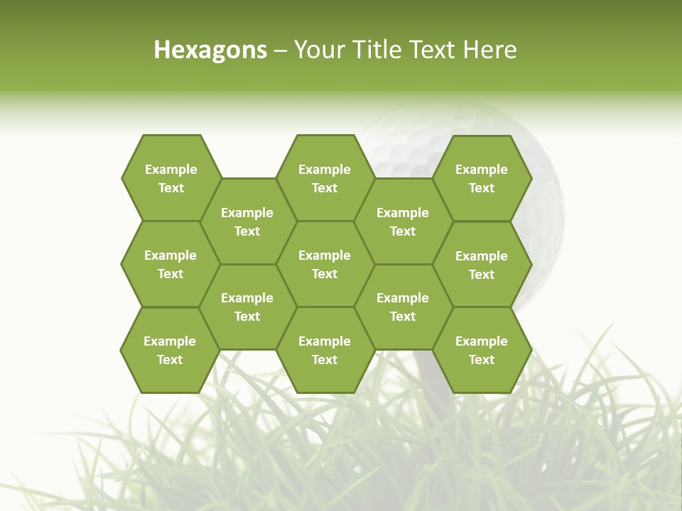 Leisure Equipment Closeup PowerPoint Template