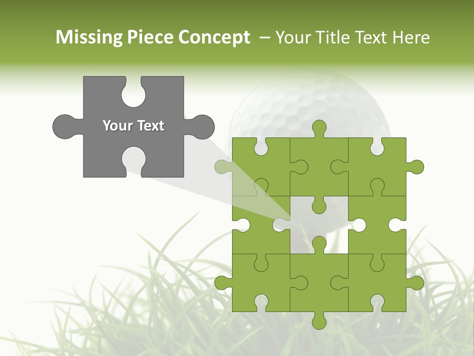 Leisure Equipment Closeup PowerPoint Template