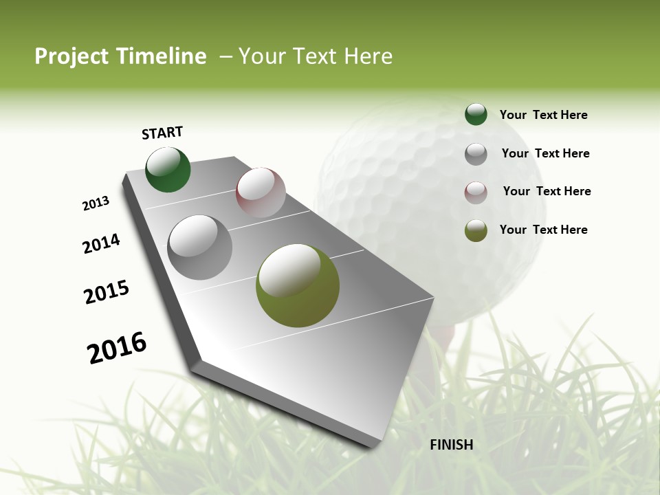Leisure Equipment Closeup PowerPoint Template