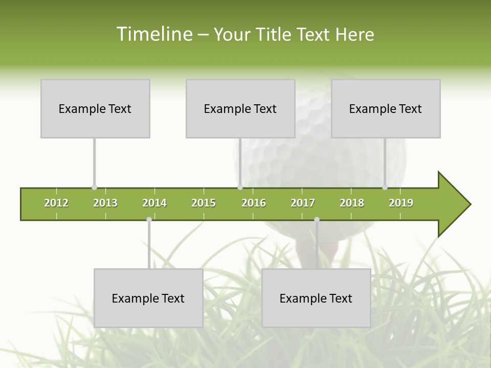 Leisure Equipment Closeup PowerPoint Template