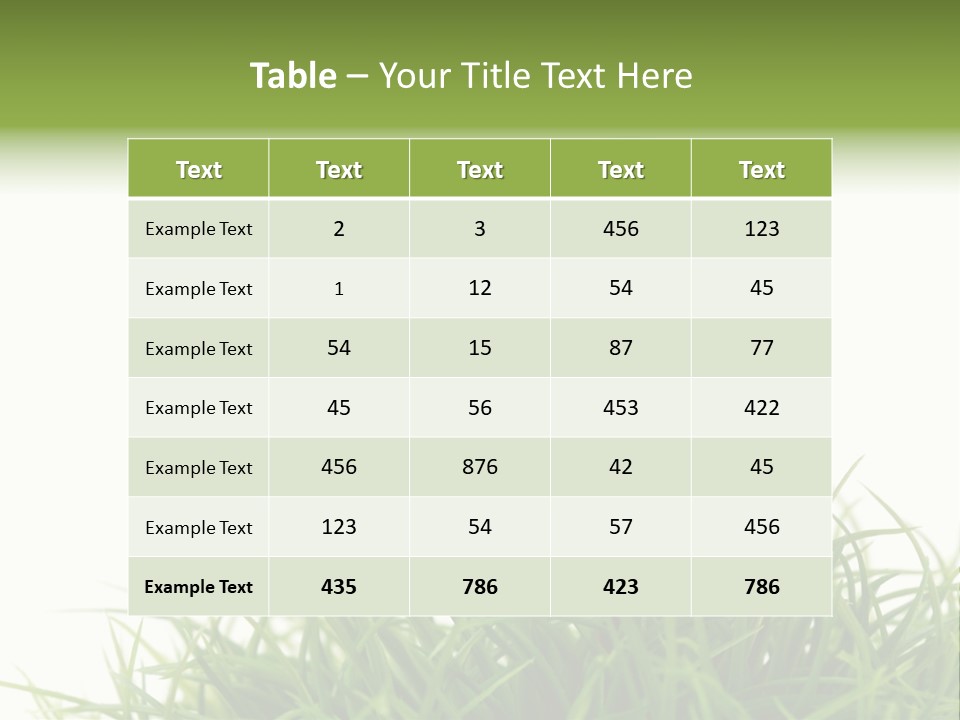 Leisure Equipment Closeup PowerPoint Template