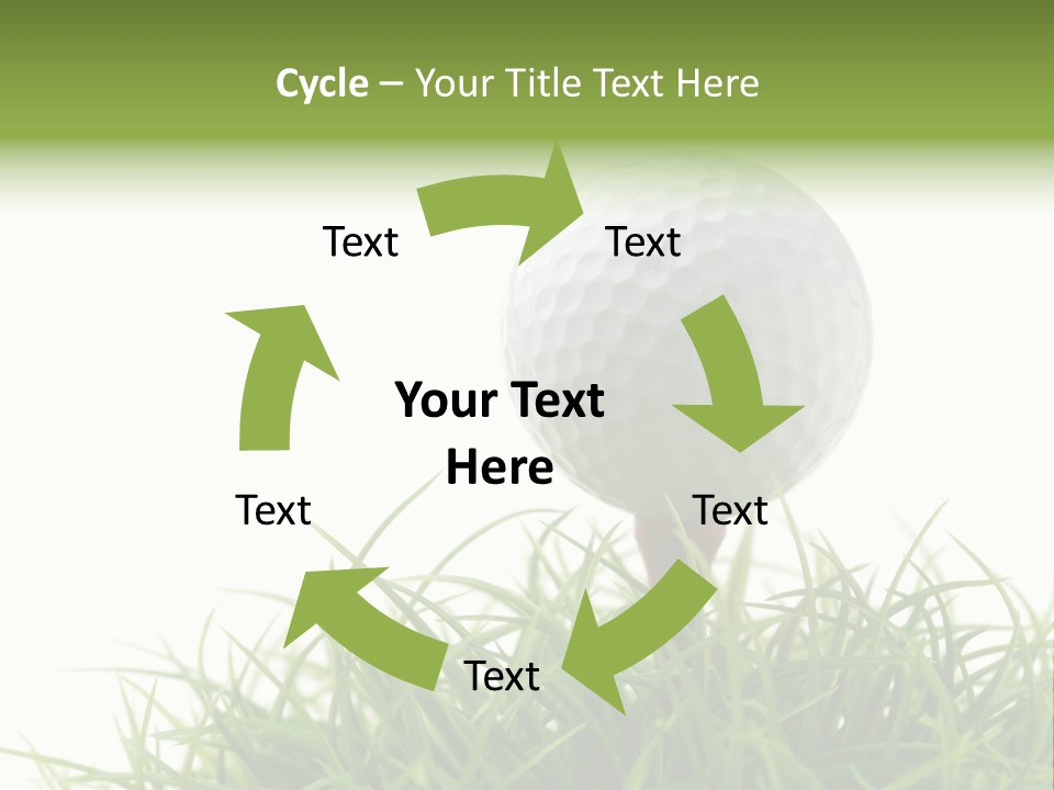 Leisure Equipment Closeup PowerPoint Template