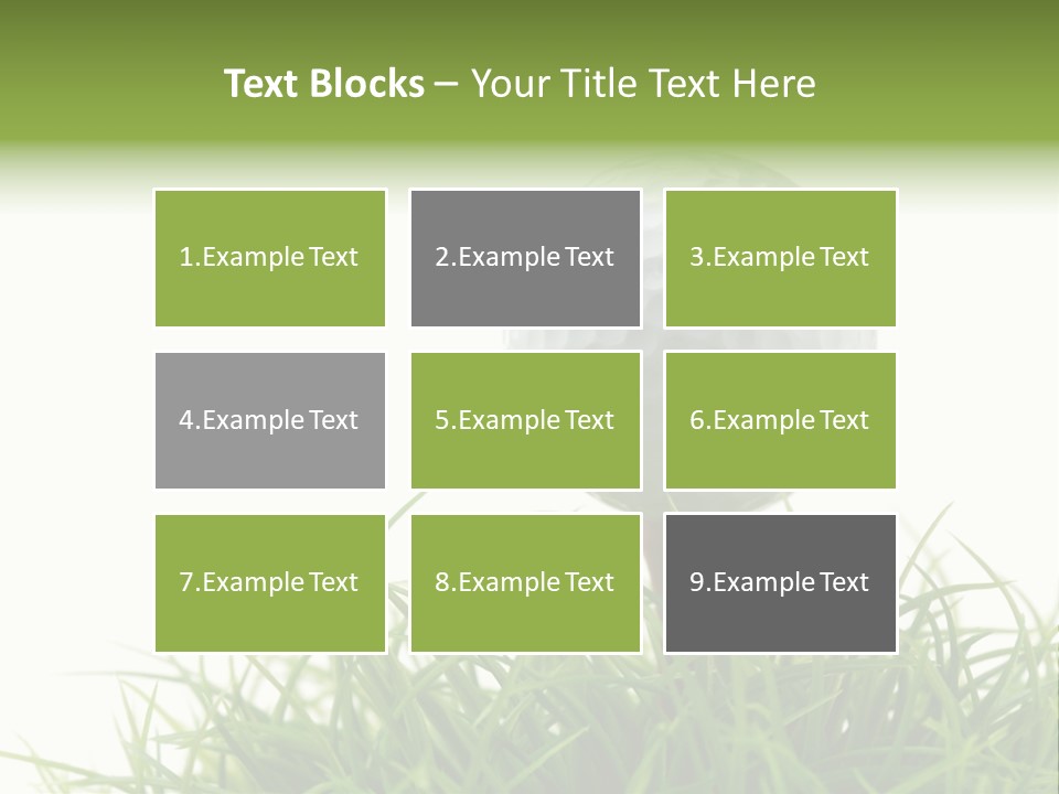 Leisure Equipment Closeup PowerPoint Template