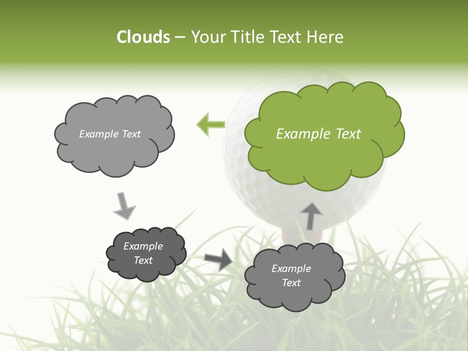 Leisure Equipment Closeup PowerPoint Template