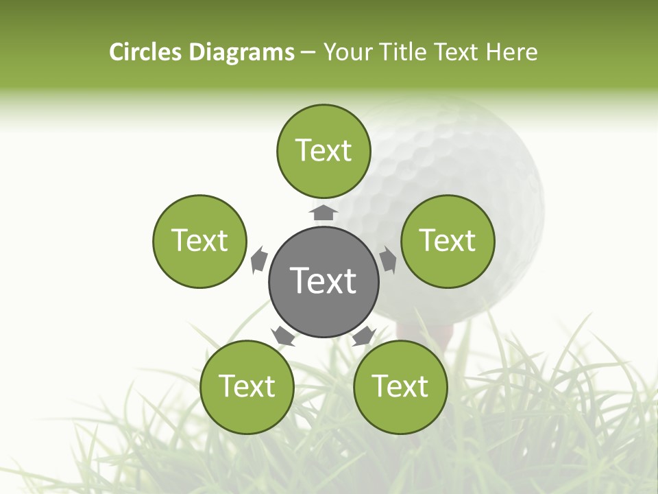 Leisure Equipment Closeup PowerPoint Template