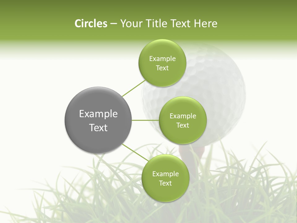 Leisure Equipment Closeup PowerPoint Template