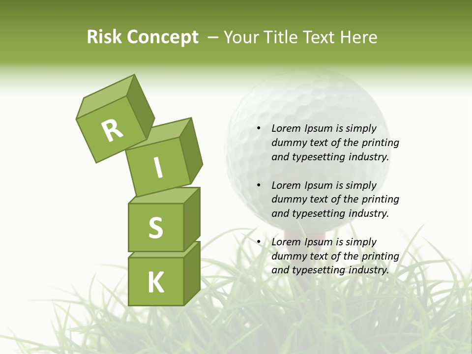 Leisure Equipment Closeup PowerPoint Template