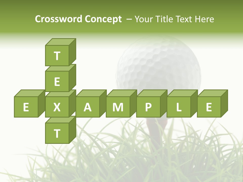 Leisure Equipment Closeup PowerPoint Template
