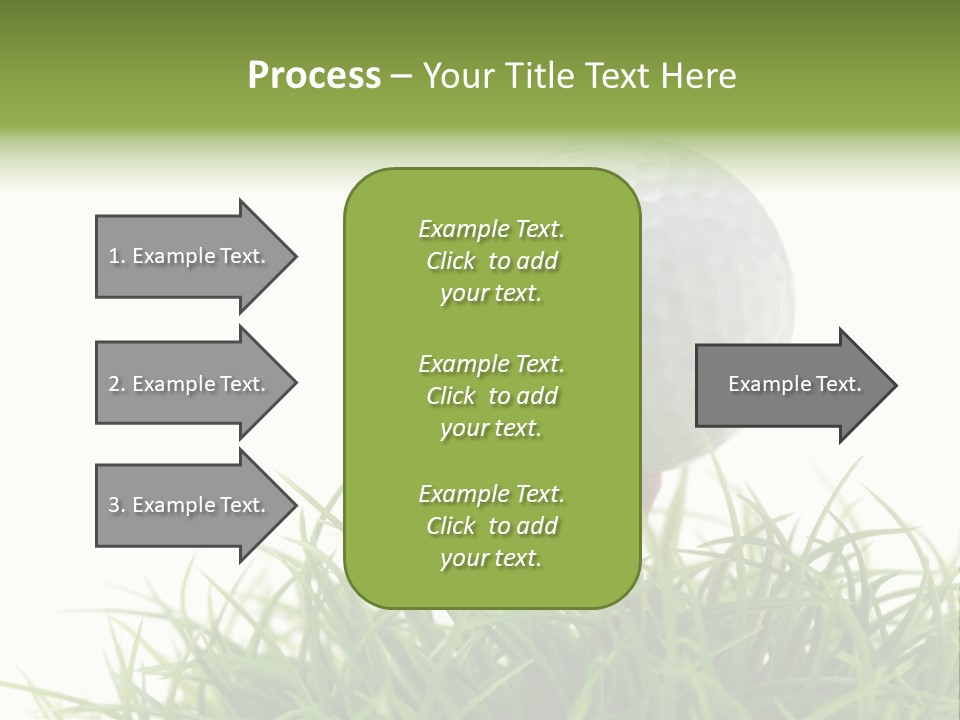 Leisure Equipment Closeup PowerPoint Template
