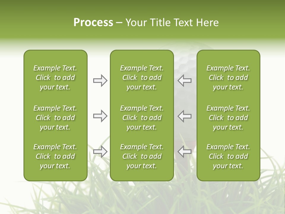 Leisure Equipment Closeup PowerPoint Template