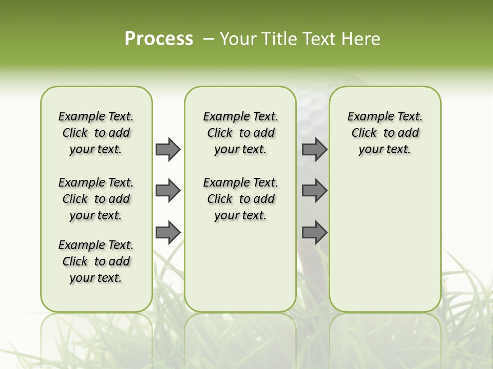 Leisure Equipment Closeup PowerPoint Template
