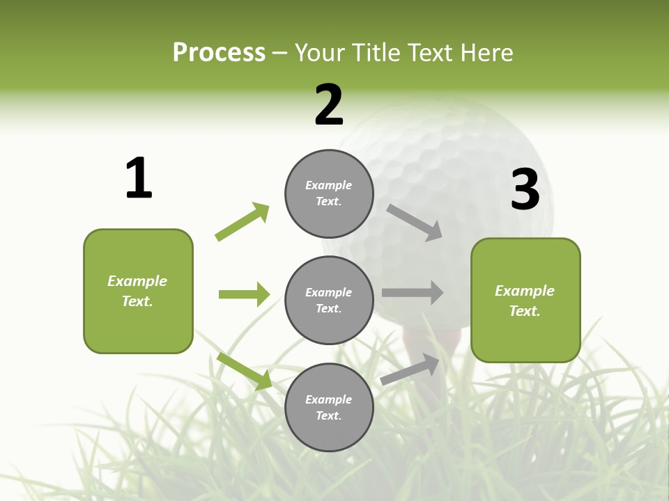 Leisure Equipment Closeup PowerPoint Template