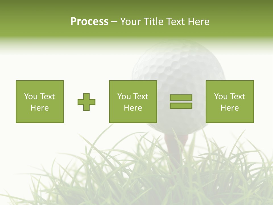 Leisure Equipment Closeup PowerPoint Template