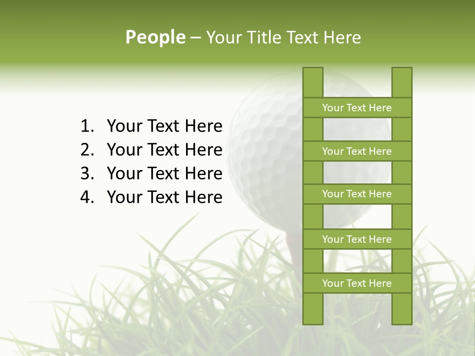 Leisure Equipment Closeup PowerPoint Template