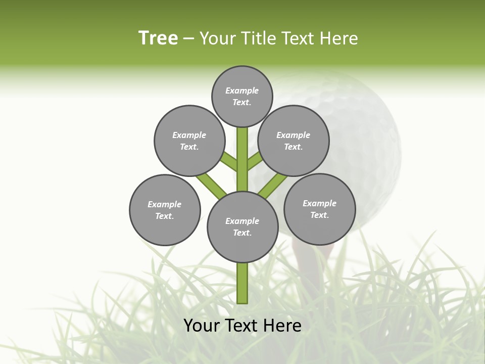 Leisure Equipment Closeup PowerPoint Template