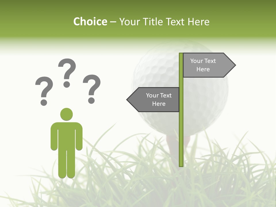 Leisure Equipment Closeup PowerPoint Template