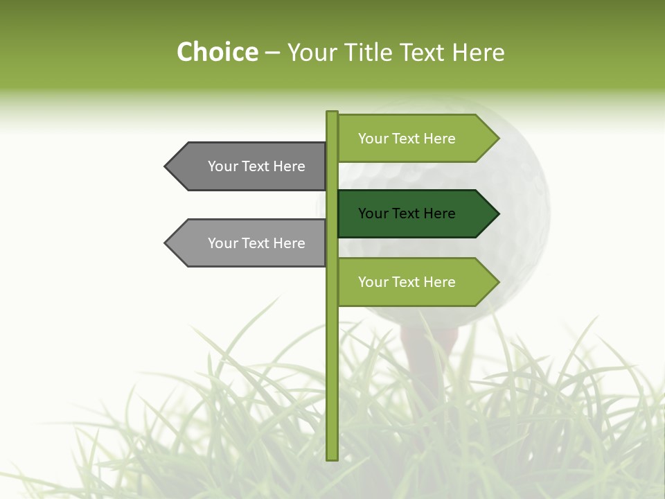 Leisure Equipment Closeup PowerPoint Template
