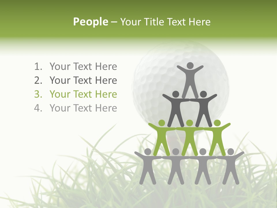 Leisure Equipment Closeup PowerPoint Template