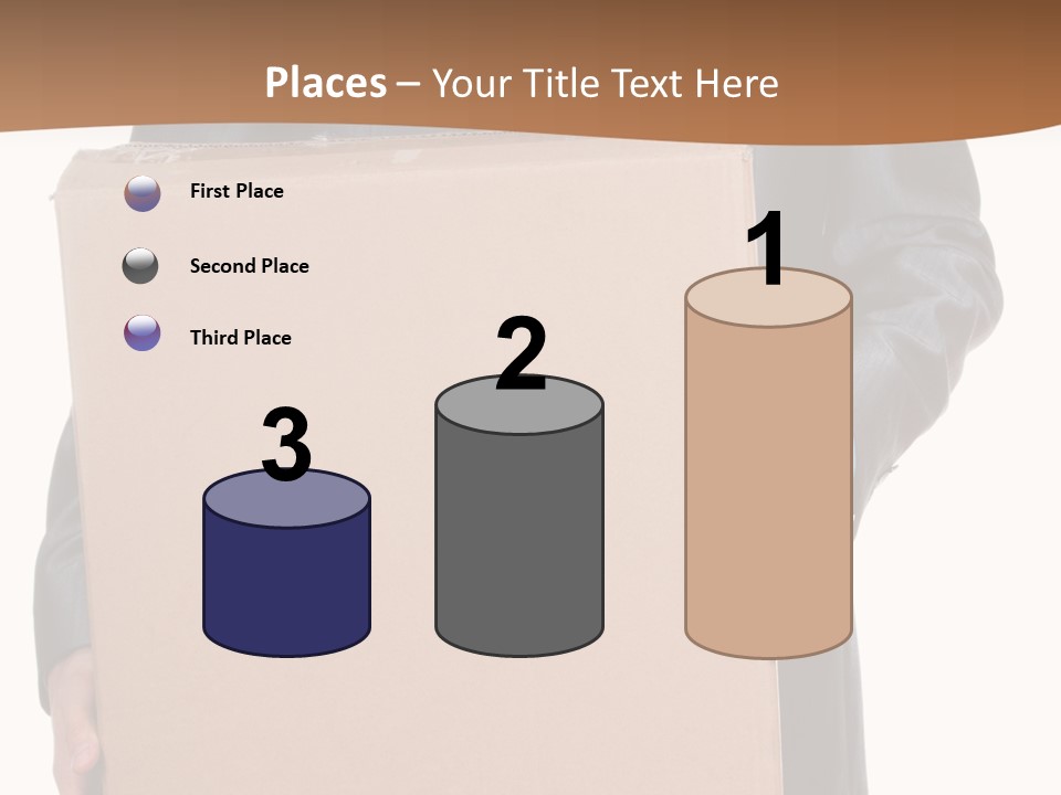 Post Hand Empty PowerPoint Template
