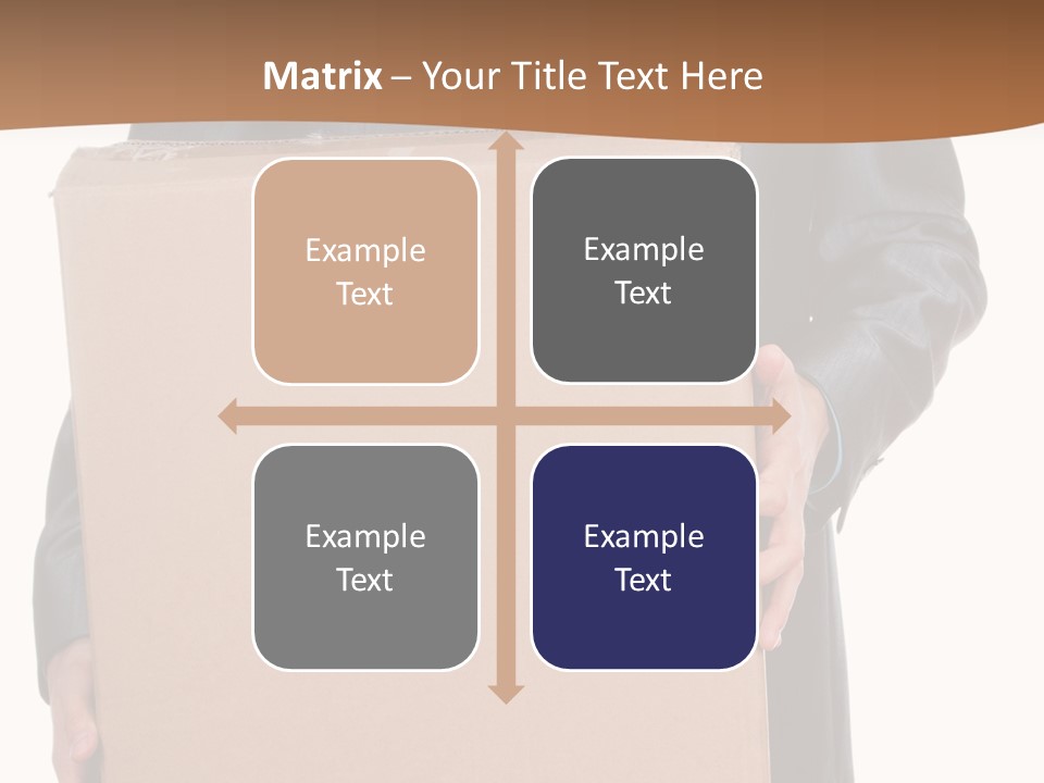 Post Hand Empty PowerPoint Template