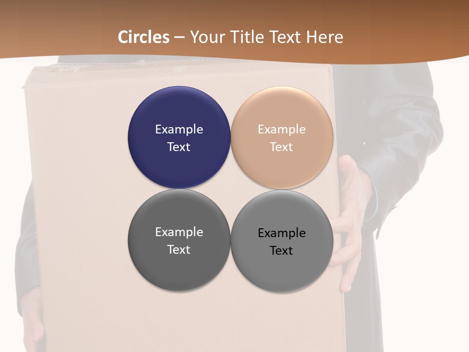 Post Hand Empty PowerPoint Template