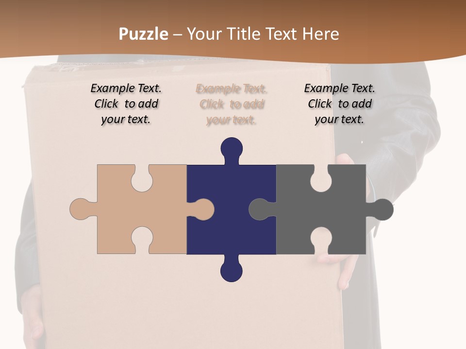 Post Hand Empty PowerPoint Template