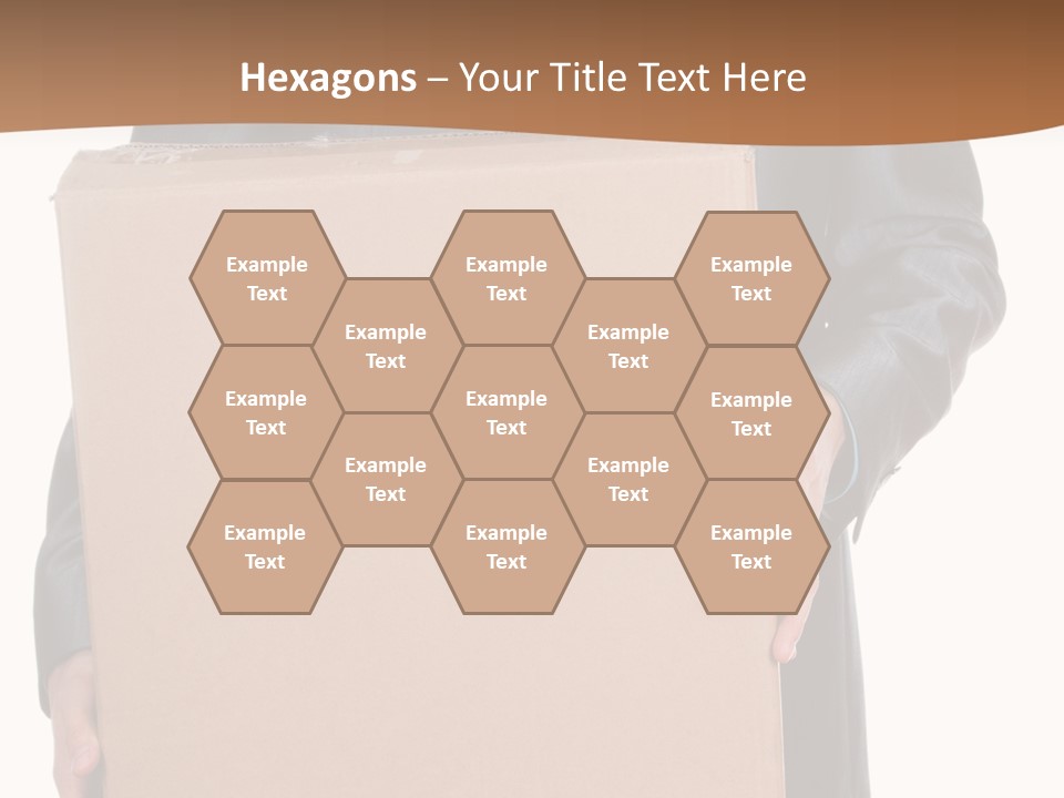Post Hand Empty PowerPoint Template