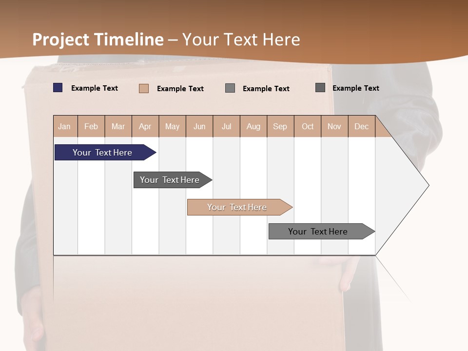 Post Hand Empty PowerPoint Template