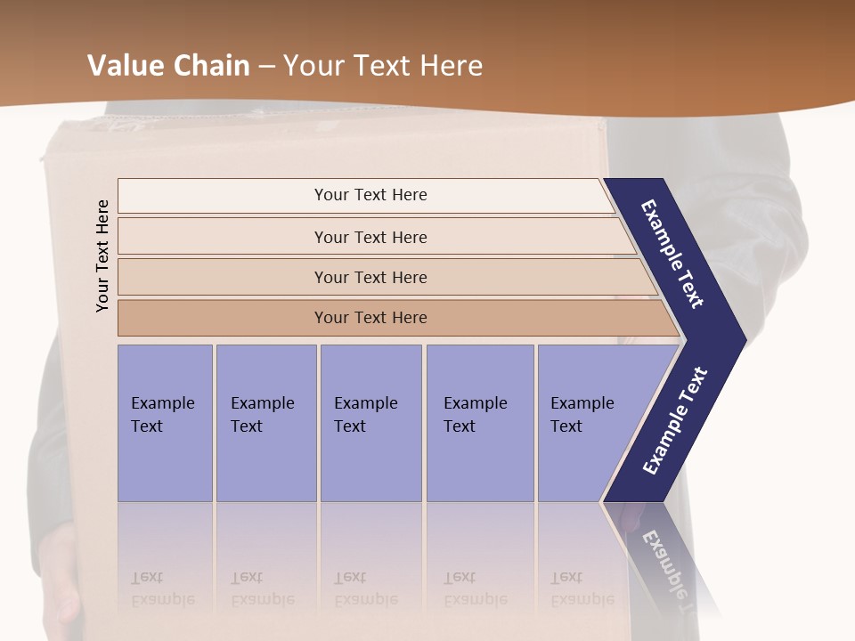 Post Hand Empty PowerPoint Template