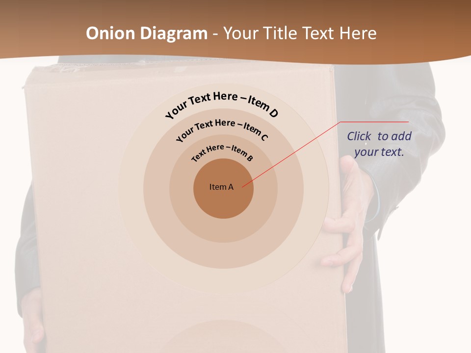 Post Hand Empty PowerPoint Template