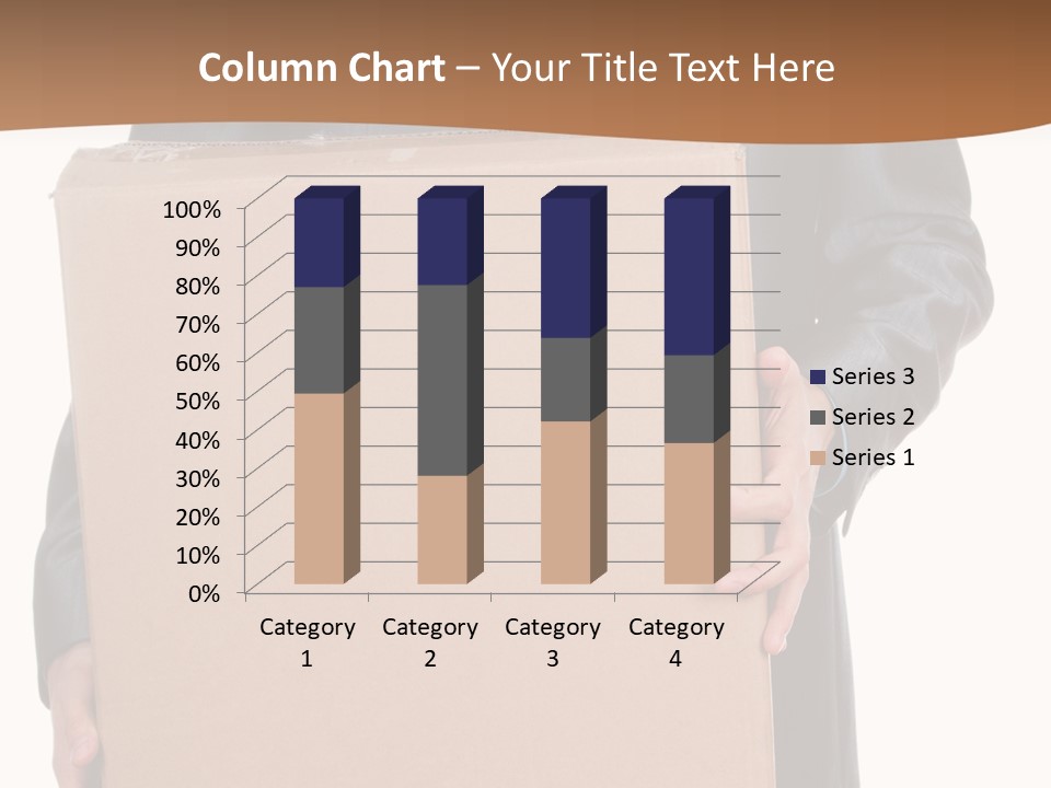Post Hand Empty PowerPoint Template